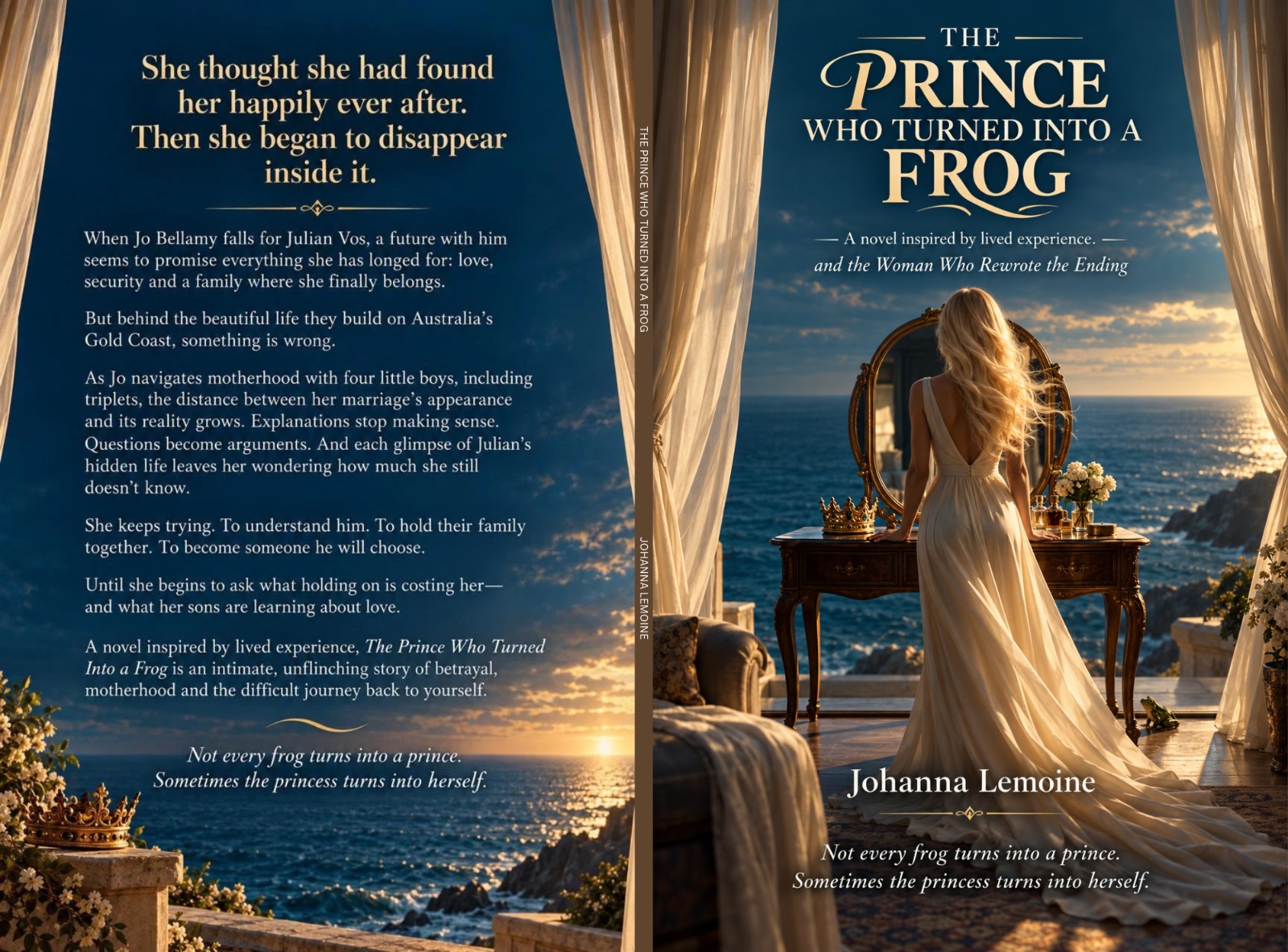 The Prince Who Turned Into a Frog by Johanna Lemoine — front cover